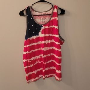 USA flag tank top